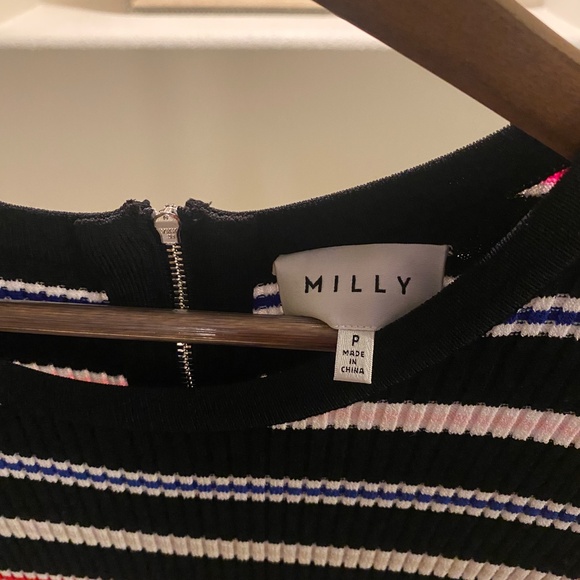 Milly Mini Striped Knit Dress - Picture 6 of 6